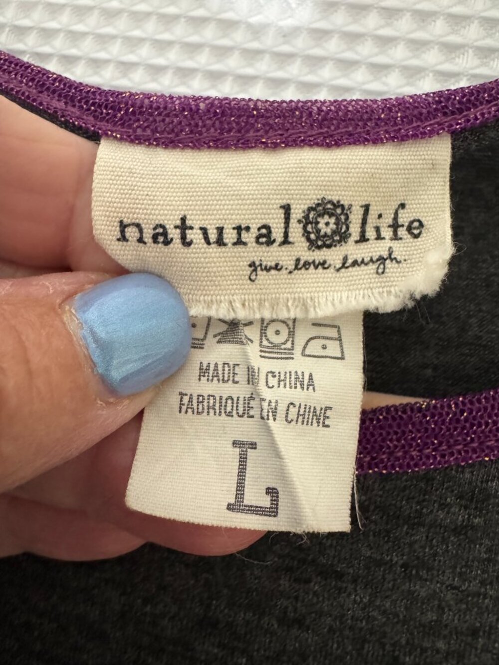 NATURAL LIFE Gray T-Shirt Mini Dress - Picture 3 of 6